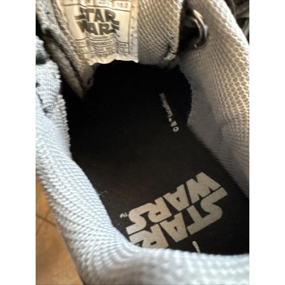 Star Wars Darth Vader Black Light Up Eyes Toddler Boys Shoe Size 6